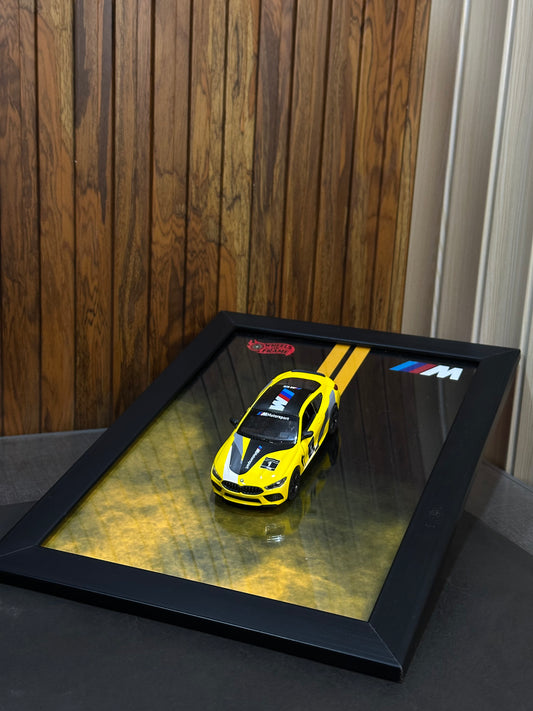 BMW M Series Diecast Car Frame – Automotive Wall Art