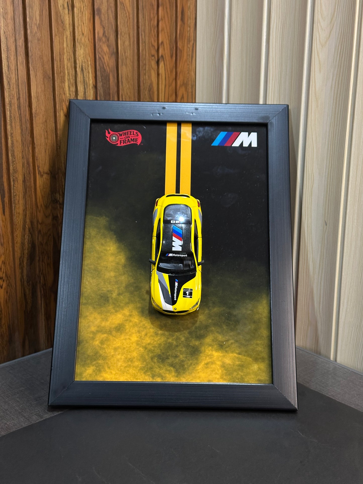 BMW M Series Diecast Car Frame – Automotive Wall Art