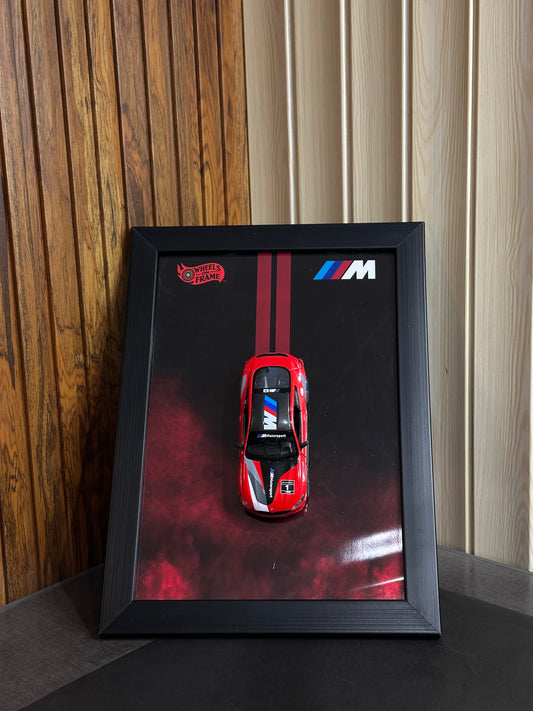 BMW M Series Diecast Car Frame – Automotive Wall Art