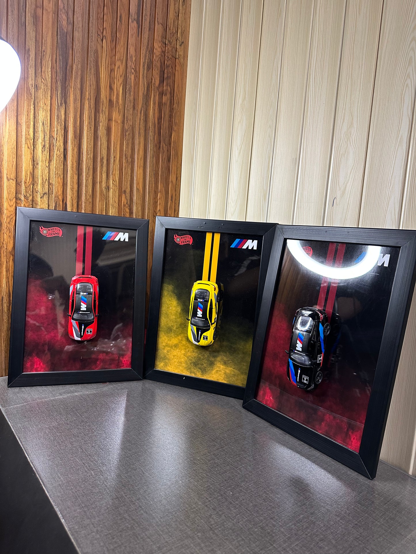 BMW M Series Diecast Car Frame – Automotive Wall Art
