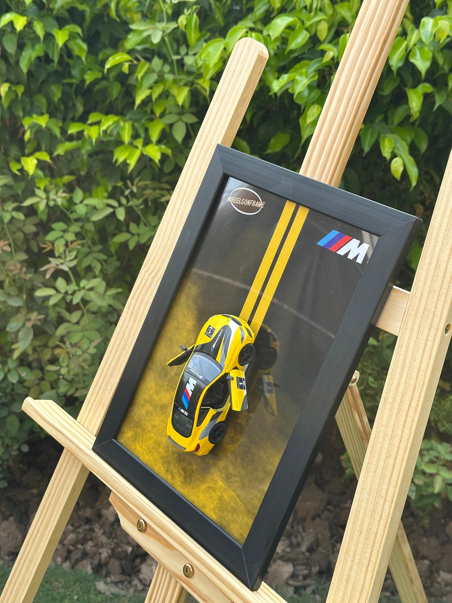 BMW M Series Diecast Car Frame – Automotive Wall Art